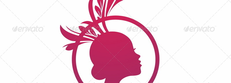 Hairstyle Logo Template - Fashion And Beauty by djjeep 